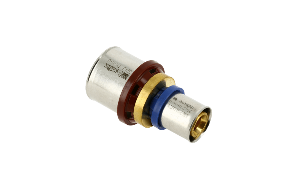 BONFIX Alu-pers 2000460 Rechte verloopkoppeling 32 x 20 mm