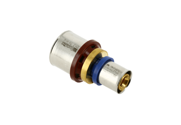 BONFIX Alu-pers 2000460 Rechte verloopkoppeling 32 x 20 mm