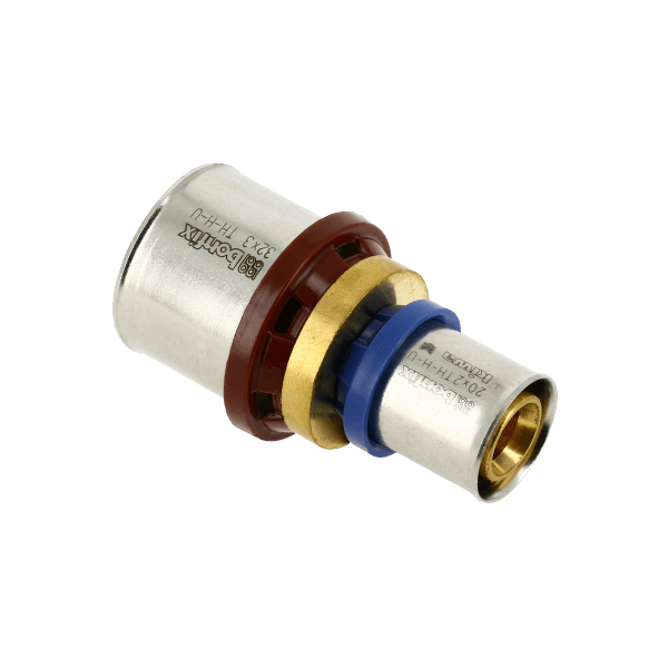 BONFIX Alu-pers 2000460 Rechte verloopkoppeling 32 x 20 mm