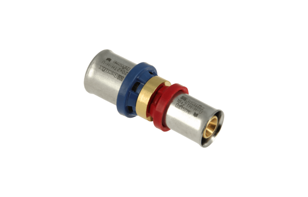 BONFIX Alu-pers 2000415 Rechte verloopkoppeling 20 x 16 mm