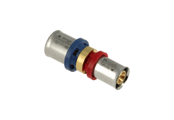 BONFIX Alu-pers 2000415 Rechte verloopkoppeling 20 x 16 mm