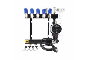 MAGNUM Basic Staal vloerverwarmingsverdeler