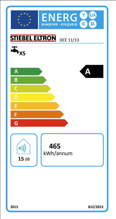 Stiebel Eltron Doorstroomboiler DCE 11/13