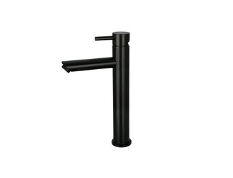 Saniful Wastafelmengkraan Mat Zwart opbouw hoog 30cm