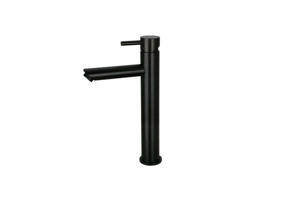 Saniful Wastafelmengkraan Mat Zwart opbouw hoog 30cm