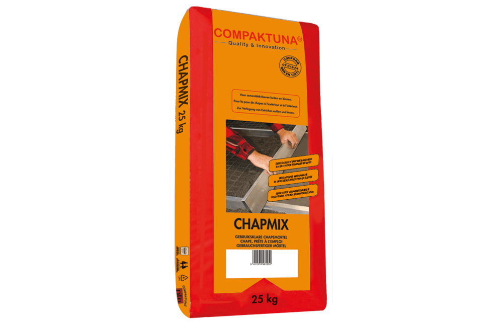 Compaktuna - Chapmix ( zandcement ) C20
