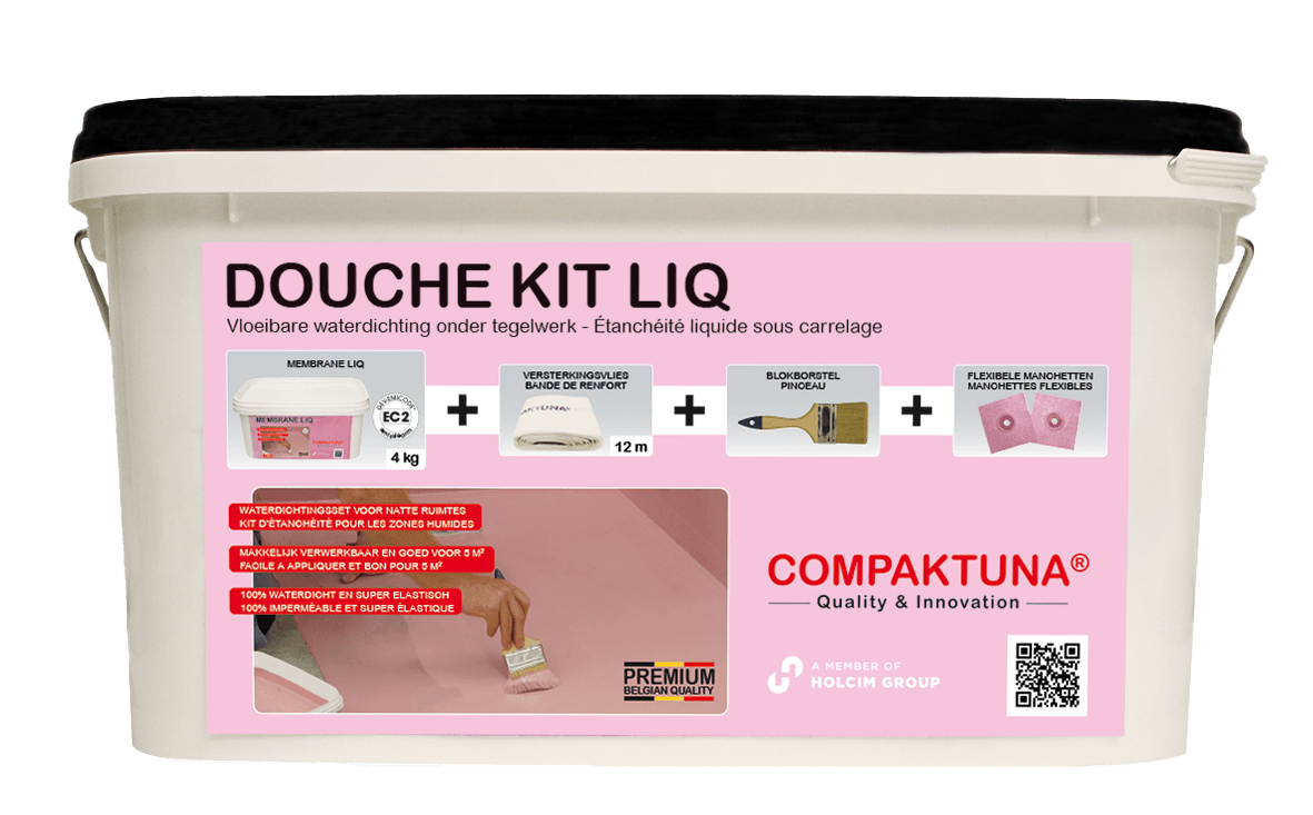 Compaktuna - Douche kit liq ( Waterafdichtingskit )