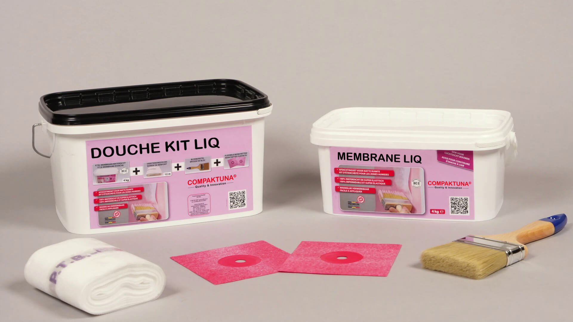 Compaktuna - Douche kit liq ( Waterafdichtingskit )