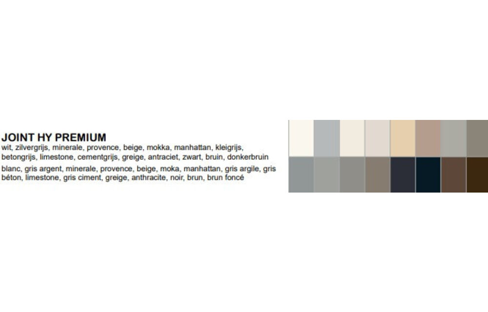 Compaktuna - Joint HY Premium( waterafstotend )  CG 2W Antraciet