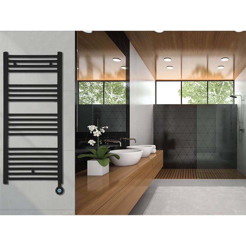 Masterwatt  Calor Black Elektrische badkamerradiator