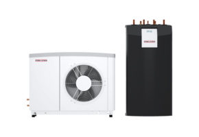 Stiebel Eltron Warmtepompset met geintegreerde boiler van 178 liter (WPL 09 ACS classic compact Set 1.1)
