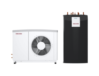 Stiebel Eltron Warmtepompset met geintegreerde boiler van 178 liter (WPL 09 ACS classic compact Set 1.1)