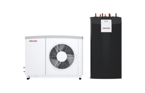 Stiebel Eltron Warmtepompset met geintegreerde boiler van 178 liter (WPL 09 ACS classic compact Set 1.1)