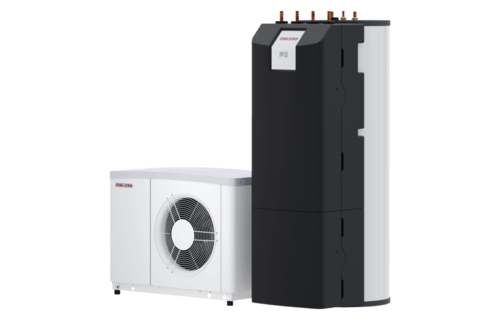 Stiebel Eltron Warmtepompset met geintegreerde boiler van 178 liter en 80 liter buffervat ( WPL 09 ACS classic compact plus Set 1.1 )