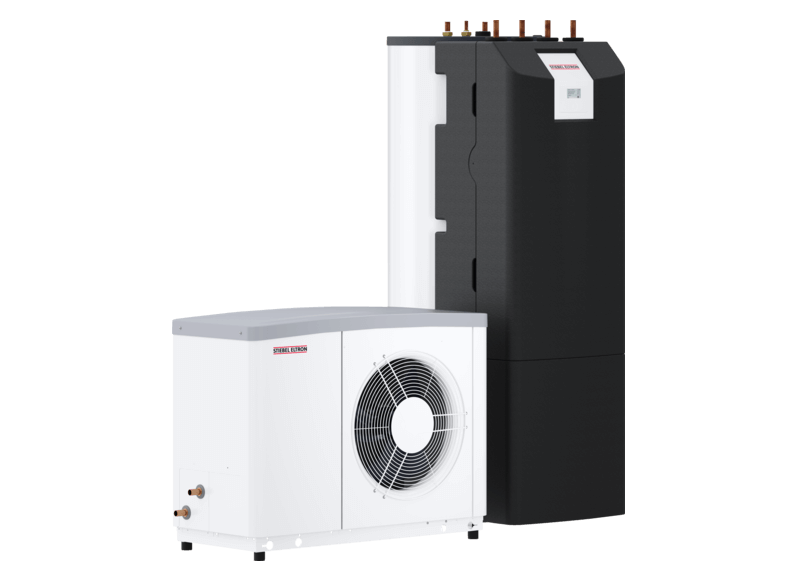 Stiebel Eltron Warmtepompset met geintegreerde boiler van 178 liter en 80 liter buffervat ( WPL 09 ACS classic compact plus Set 1.1 )