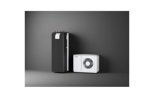 Stiebel Eltron Warmtepompset met geintegreerde boiler van 178 liter en 80 liter buffervat ( WPL 09 ACS classic compact plus Set 1.1 )