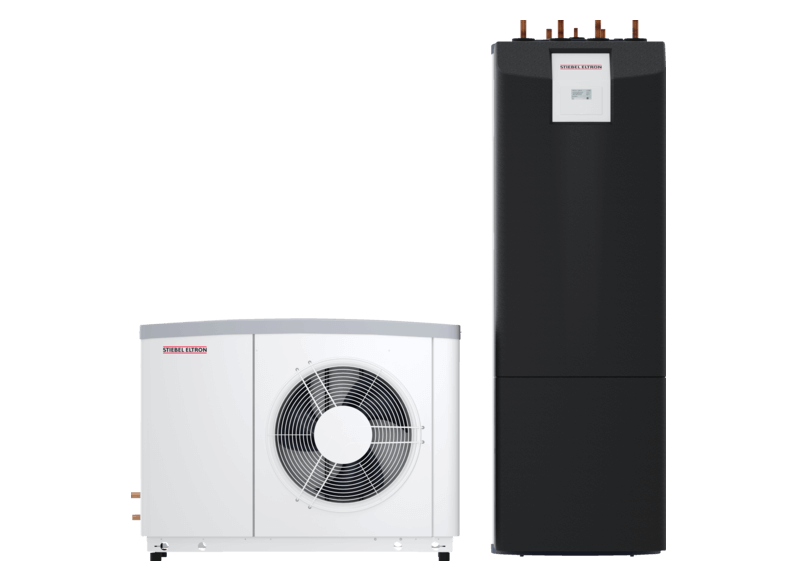 Stiebel Eltron Warmtepompset met geintegreerde boiler van 178 liter en 80 liter buffervat ( WPL 09 ACS classic compact plus Set 1.1 )