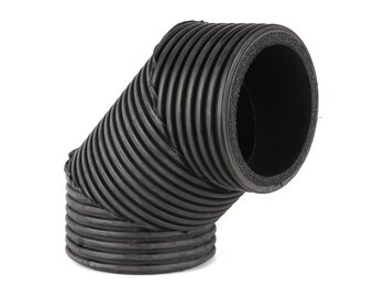 ISO+B 90 160-125 Z / Geisoleerde bocht Ø125 90°