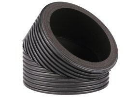 ISO+B 45 250-200 Z / Geisoleerde bocht Ø200 45°