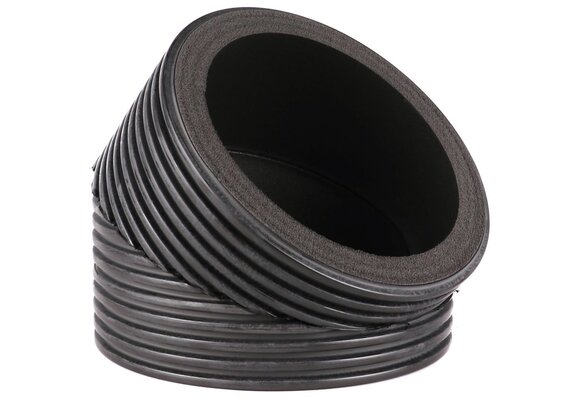 ISO+B 45 200-174 Z / Geisoleerde bocht Ø174 45°