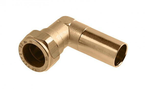 Bonfix messing inschuifkniekoppeling