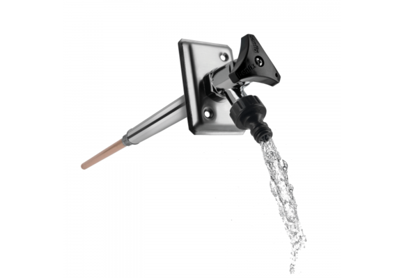 Bonfix luxe vorstvrije gevelkraan lengte 32/17 cm