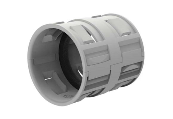 Vent-Axia Uniflexplus koppelstuk met afdichtringen Ø69 mm
