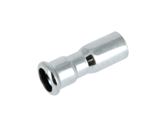 BONFIX M-press staalverzinkt insteek verloopkoppeling