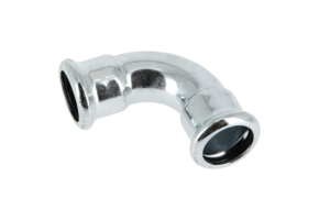 BONFIX M-press staalverzinkt bocht 90 graden