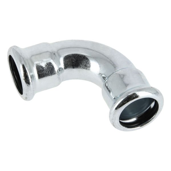 BONFIX M-press staalverzinkt bocht 90 graden