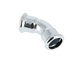 BONFIX M-press staalverzinkt bocht 45 graden