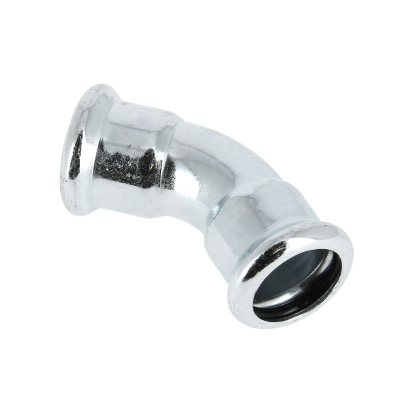 BONFIX M-press staalverzinkt bocht 45 graden