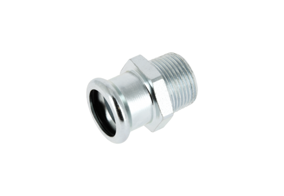 BONFIX M-press staalverzinkt puntstuk buitendraad