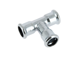 BONFIX M-press staalverzinkt T-stuk