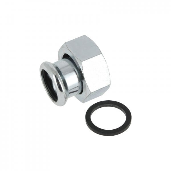 BONFIX M-press staalverzinkt 2-delige koppeling