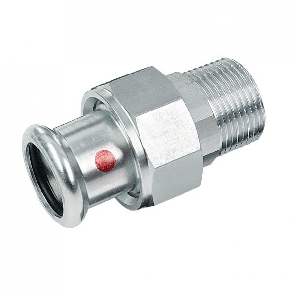 BONFIX M-press staalverzinkt 3-delige koppeling