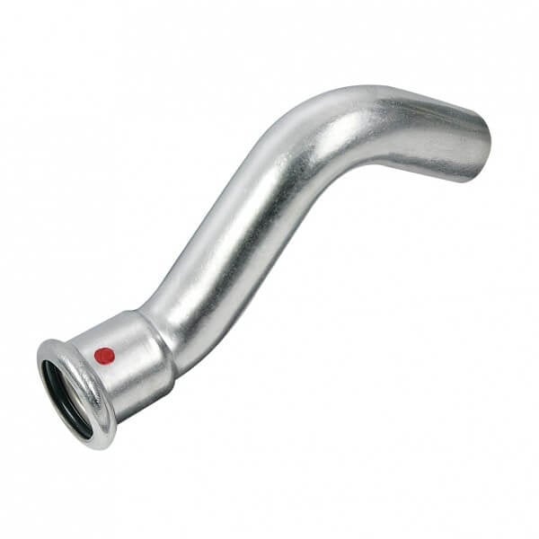 BONFIX M-press staalverzinkt passeerbocht kort