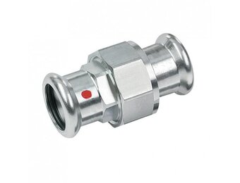 BONFIX M-press staalverzinkt 3-delige koppeling vlakdichtend