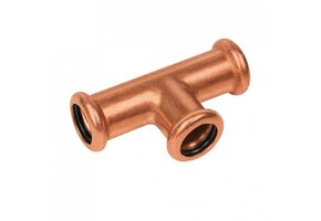 BONFIX M-press roodkoper water verloop T-stuk