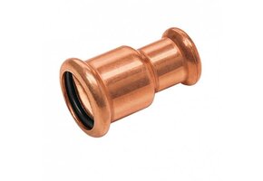 BONFIX M-press roodkoper water verloopkoppeling