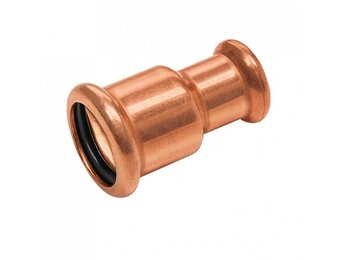 BONFIX M-press roodkoper water verloopkoppeling