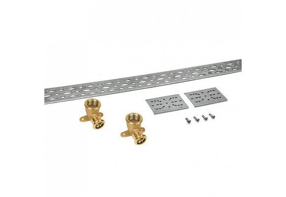 BONFIX M-press roodkoper water wandmontageset 1/2'' x 15 mm