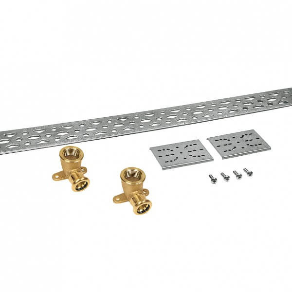 BONFIX M-press roodkoper water wandmontageset 1/2'' x 15 mm