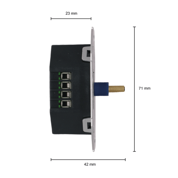 Led dimmer | 0.5-200W | Fase afsnijding | Universeel