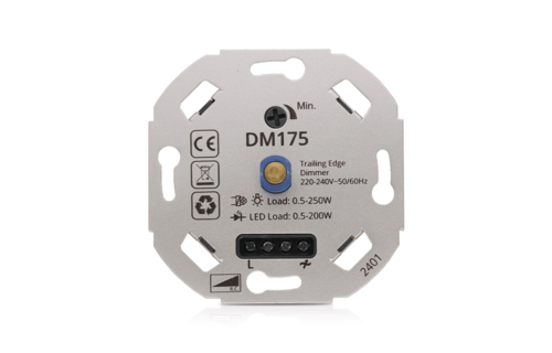 Led dimmer | 0.5-200W | Fase afsnijding | Universeel