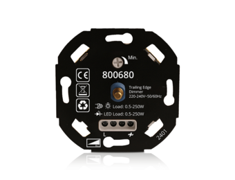 Led dimmer | 0.5-250W | Fase afsnijding | Universeel