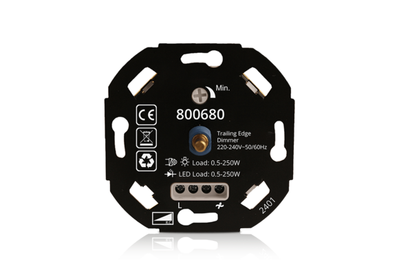 Led dimmer | 0.5-250W | Fase afsnijding | Universeel