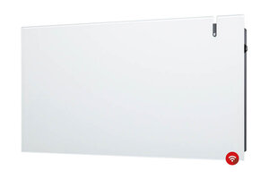 DRL E-Comfort Erea WiFi infrarood radiator Wit Glas