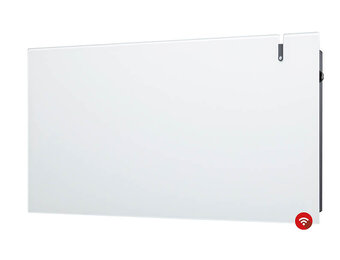 DRL E-Comfort Erea WiFi infrarood radiator Wit Glas