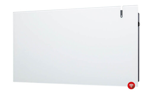 DRL E-Comfort Erea WiFi infrarood radiator Wit Glas